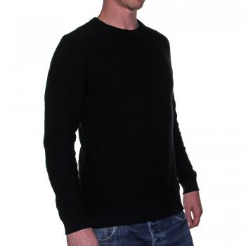 JACK & JONES Jcocloud Crew Neck suéter, Negro