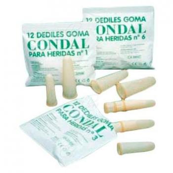 Dediles de goma Condal Nº4 12 unidades
