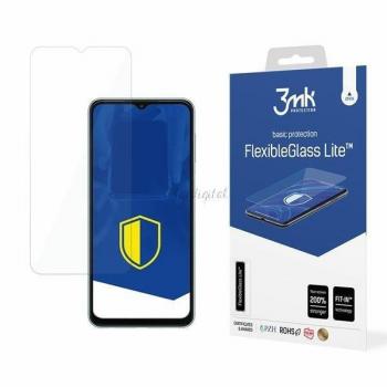 Protector de Pantalla 3MK FlexibleGlass Lite™ para Samsung Galaxy A23 4G - Vidrio Híbrido Flexible 2.5D Transparente