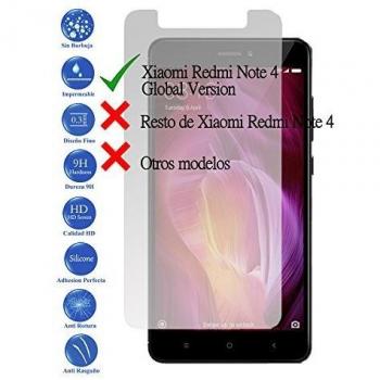 Todotumovil Protector de Pantalla Xiaomi Note 4 Global Version de Cristal Templado Vidrio 9H para movil