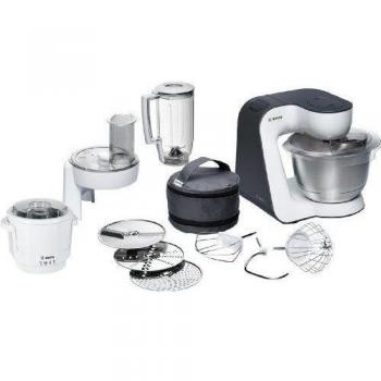 Bosch MUM5 - Robot de cocina con heladera, 700 W, 4 velocidades + Turbo, color blanco