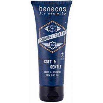 Benecos Natural Cosmetics - benecos for Men only Shaving Cream - Vegan - 75 ml