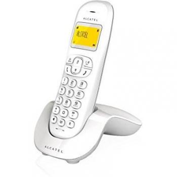 Alcatel ALC31C250B - Teléfono fijo inalámbrico, color blanco