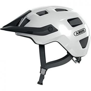 ABUS MoTrip Shiny White Mountain Bike Helmet Size L (57-61 cm)
