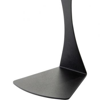 K&M 15244 Black Instrument Stand with Flugelhorn Adapter