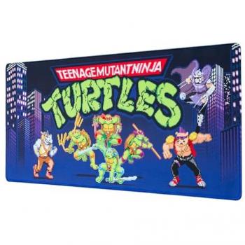 Alfombrilla Ratón XXL Tortugas Ninja - Alfombrilla Escritorio Impermeable y Antideslizante 80cm