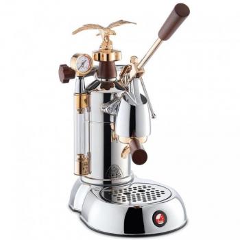 Cafetera Espresso La Pavoni Expo 2015, Manual a Palanca, 1.6 Litros, Acabado Cromo/Oro
