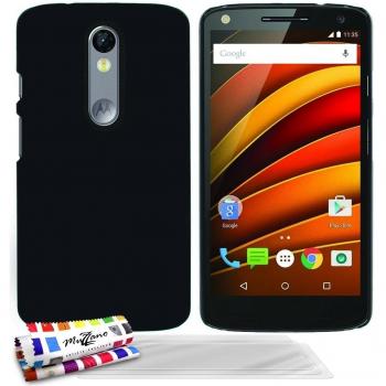MUZZANO Le Pearls-Carcasa flexible para MOTOROLA MOTO X piel, 3 unidades, 3rd GEN limpiadora, protección antigolpes, diseño con Apple 1 lápiz óptico y 1 gamuza de limpieza MUZZANO