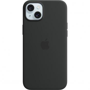 Apple Funda de Silicona con MagSafe para iPhone 15 Plus (6.7) - Negro