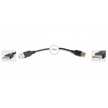 Cable USB A macho a USB A macho Fonestar 7821