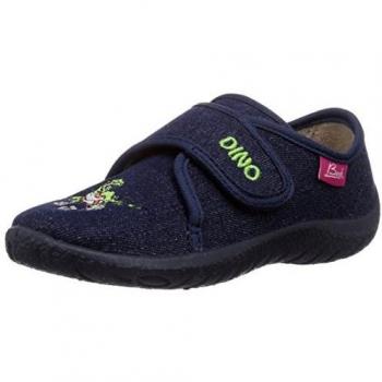 Zapatillas de casa BECK 'Dino' navy / verde claro
