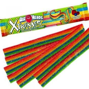 Airheads Xtreme Sour Laces Rainbow 3OZ