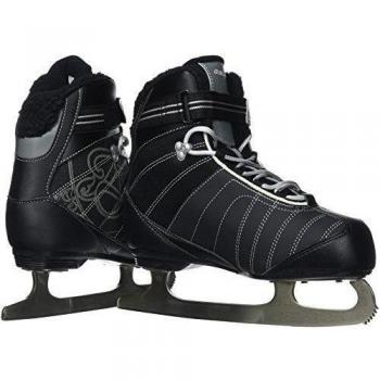 Bauer Bauer Erwachsene Schlittschuhe Bauer React Rec Ice Skate Women - Patines de hockey sobre hielo, color negro, talla 5, 6, 7, 8, 9, 10 und 11