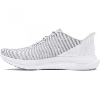 Zapatillas de deporte para mujer Under Armour UA W Charged Speed Swift, transpirables para correr, color blanco/blanco/blanco