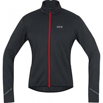Gore Wear 100364 Chaqueta, Hombre, Negro/Rojo, S