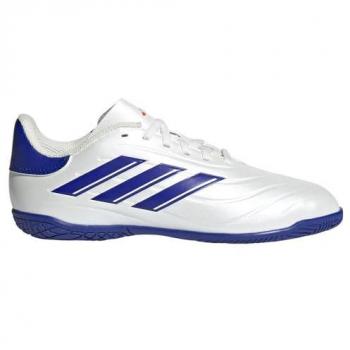 Zapatillas de Fútbol Sala Adidas Copa Pure 2 Club Kids IN - Unisex - Blanco/Azul/Rojo - Talla 30