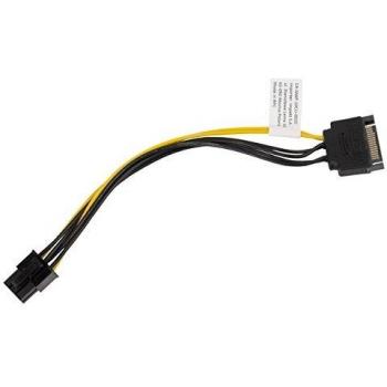 LANBERG Cable ALIMENTACION SATA Macho/PCI Express Macho 20CM
