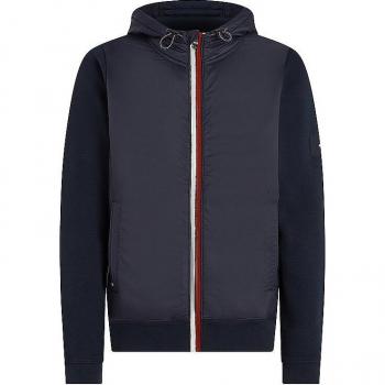 Tommy Hilfiger Men's Desert Sky Zip Hoody, Light Jacket, Blue, Size S