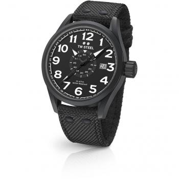 TW Steel Unisex Adult Analogue Classic Quartz Watch with Textile Strap VS41