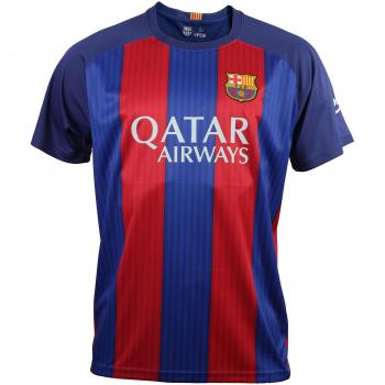 CAMISETA 1ª EQUIPACION REPLICA OFICIAL FC BARCELONA 2016-2017 MESSI NIÑO