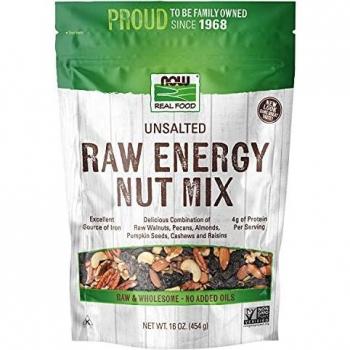 Now Foods Raw Energy Nut Mix, 454g