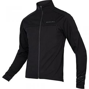 Chaqueta cortavientos Endura Windchill II para hombre en color negro (tamaño XXXL)