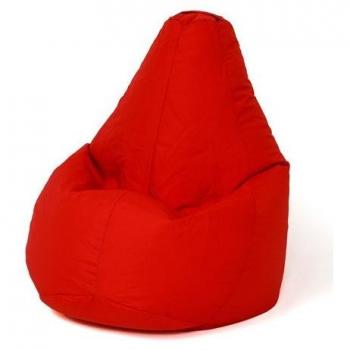 Sako Bolso Puf Pera Rojo XL 130 x 90 cm