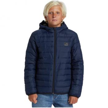 Chaqueta Acolchada Deportiva Con Capucha Quiksilver Scaly Youth Infantil