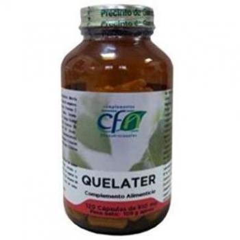 CFN Quelater 120 Cápsulas - Calcio, Magnesio, Potasio, Vitaminas C y K2, D, B3, B6, B9 (Ácido Fólico), B12, Hier