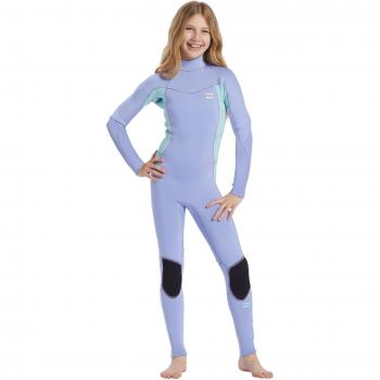 Billabong Traje de Surf para Niños 3/2mm Foil con Manga Corta y Cremallera en la Espalda
