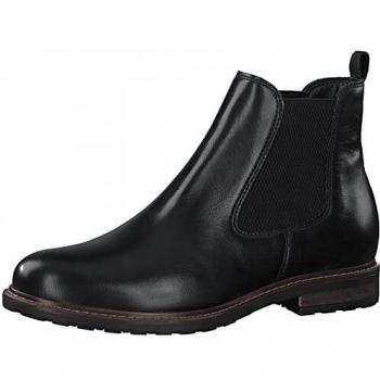 Botas Chelsea Tamaris de Textil Negras para Mujer, Talla 37