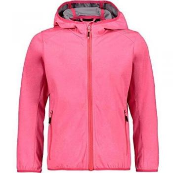 CMP - Chaqueta para niña con capucha fija, Niñas, Chaqueta, 39A5115M, Brillo mel., 110