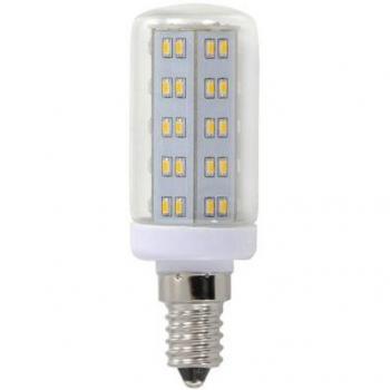 Bombilla LED E14 4W Tubular Clara con 69 LEDs SMD