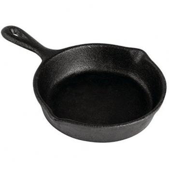 Olympia Mini sartén redonda de hierro fundido, utensilios de cocina comerciales - 100