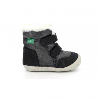 Kickers Sosnowkro Baby Girl Booties - Navy Blue EU 18
