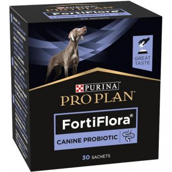 Purina Pro Plan Veterinary Diets FortiFlora Canine Probiotic Supplement - 30 x 1g Sachets