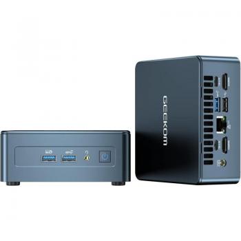 GEEKOM Mini IT12 PC - Intel Core i5-12450H, 16GB RAM, 512GB SSD, WiFi 6E, Bluetooth 5.2, 2x USB 4, 2x HDMI