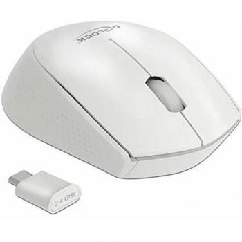 Ratón Inalámbrico Óptico Ambidextro DeLOCK 12668 - 1000 DPI