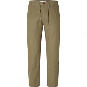 Selected Homme Slim Fit Linen Chino Trousers