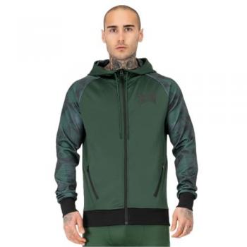Sudadera de Entrenamiento Tapout Verde XL Hombre con Capucha