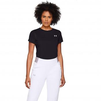 Under Armour UA Streaker 2.0 Camiseta, Mujer, Negro
