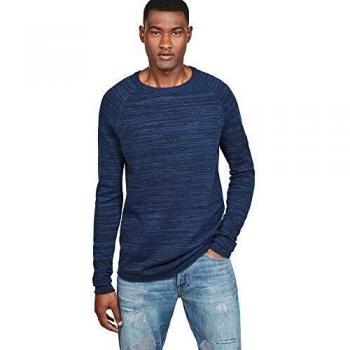 G-STAR RAW Core Straight R Knit suéter, Azul
