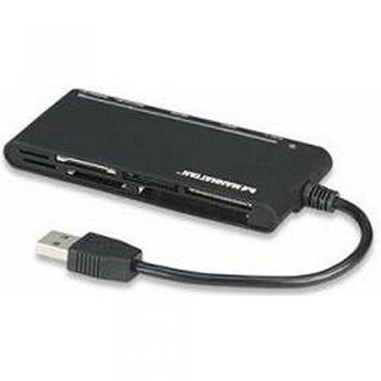 Manhattan MR000007 Multi-Card Reader and Writer - Black