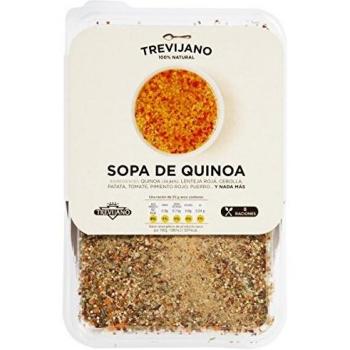 TREVIJANO sopa de quinoa bandeja 200 gr