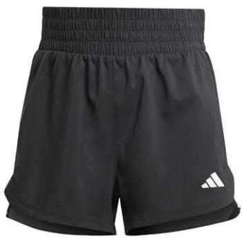 Pantalón Corto de Fitness adidas Essentials Pacer Woven Alto Mujer Negro 2XS