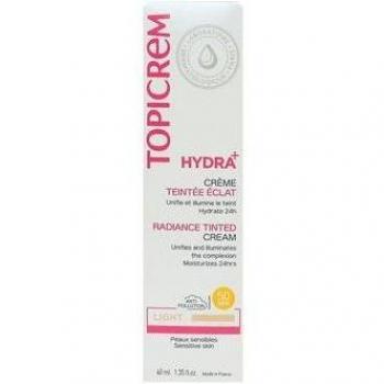 Topicrem Hydra+ Radiance Tinted Cream SPF50 40ml Light
