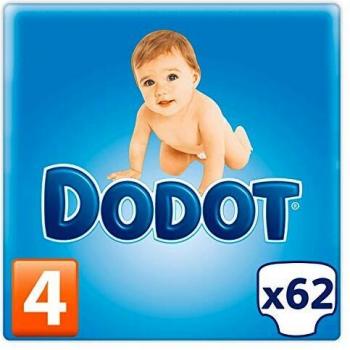 Dodot Pañales para Bebé, Talla 4 (9-14 kg), Pack de 64 Unidades