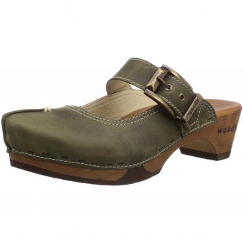 Woody Jaqueline - Zuecos para mujer,  color grün