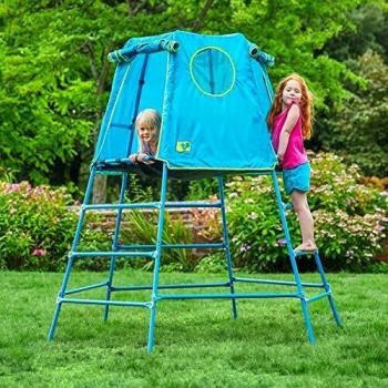 TP Toys 850 Explorer Metal Climbing Frame, Blue