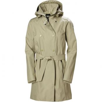 Helly Hansen Women's Welsey II Waterproof Trench Coat Green XL